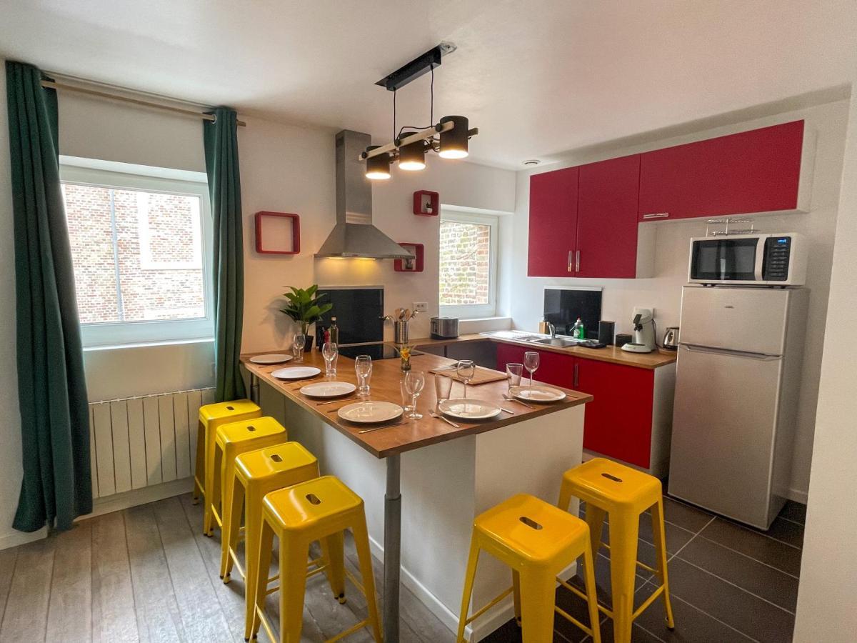 Superbe Appartement-Sauna-Cinema-Parking-Gare Amiens Eksteriør bilde