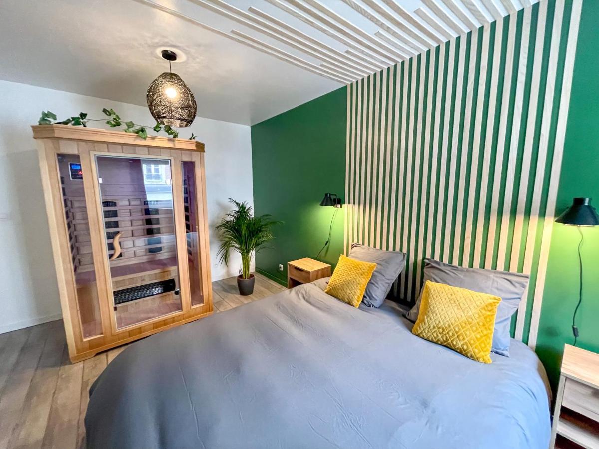 Superbe Appartement-Sauna-Cinema-Parking-Gare Amiens Eksteriør bilde