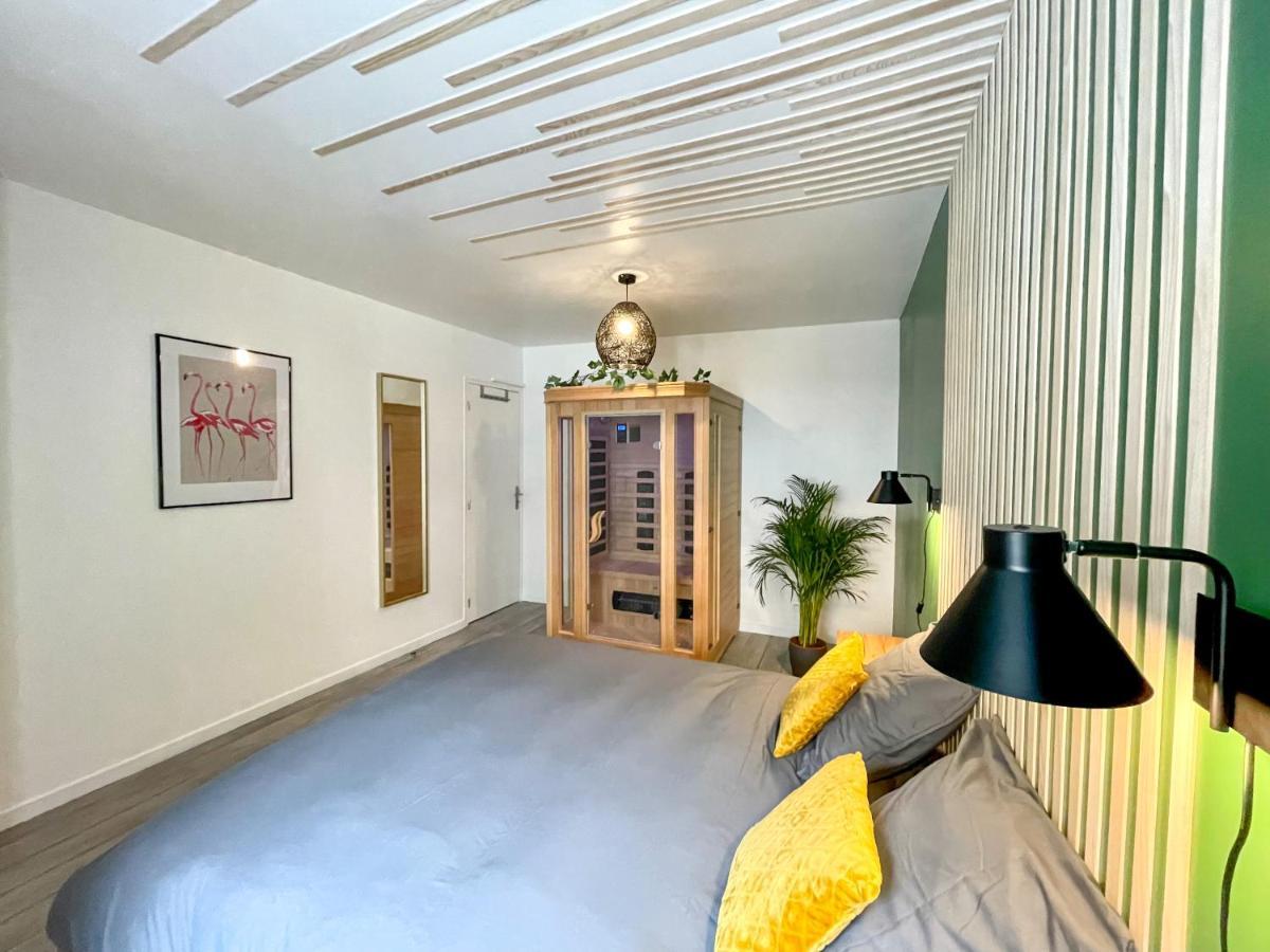Superbe Appartement-Sauna-Cinema-Parking-Gare Amiens Eksteriør bilde